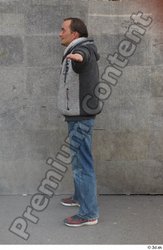 Whole Body Man T poses White Casual Slim Street photo references